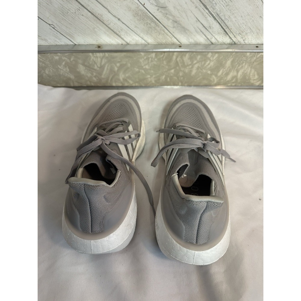 Adidas Ultraboost Light Lightweight Cushioned Gray Men's Lace Up Running Shoes 8 - Picture 2 of 12